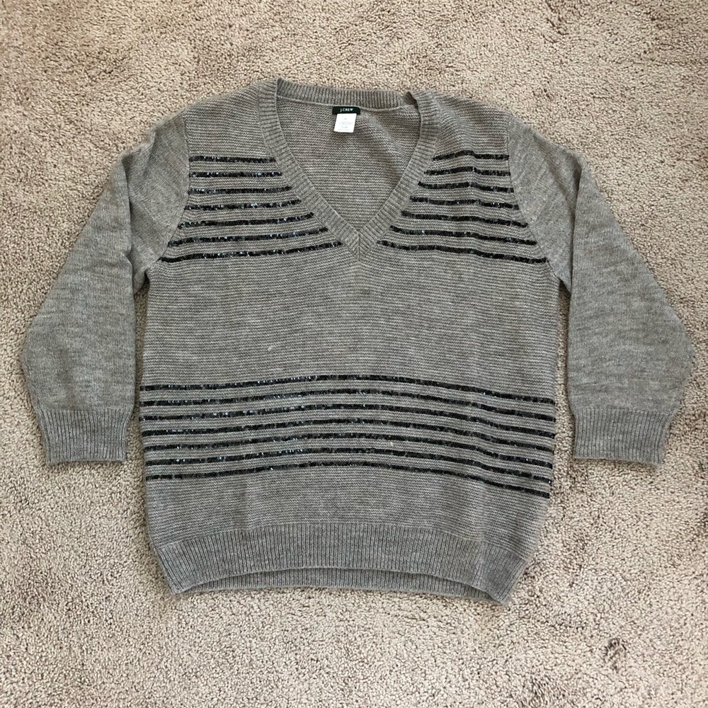 J.Crew Sweater With Sequins
